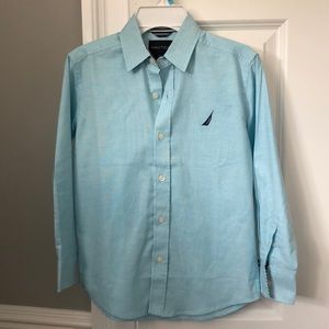 Nautica NWT boys button down shirt